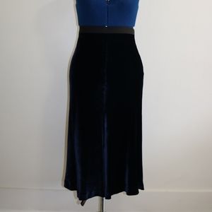 T Alexander Wang Skirt -Dark Blue Velvet